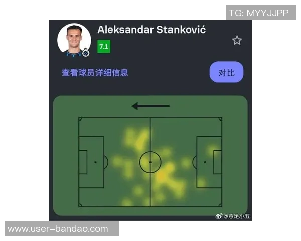 国米派遣球探考察布鲁日与亚特兰大比赛重点关注A斯坦科维奇表现